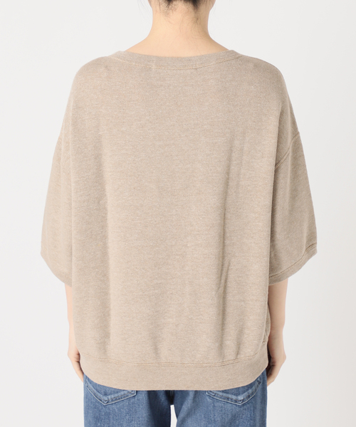 フレームワーク LINEN TERRY LOOSEプルオーバー／ベージュ FRAMeWORK（フレームワーク） tシャツ 「追加」LINEN TERRY LOOSEプル