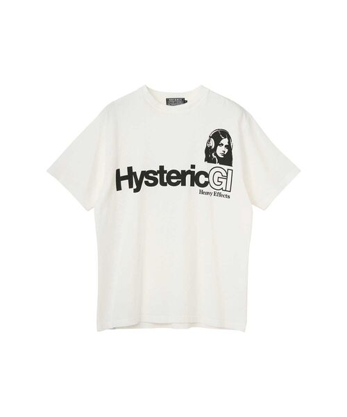 「HYSTERIC GLAMOUR」 半袖Tシャツ X-LARGE ベージュ メンズ_画像2