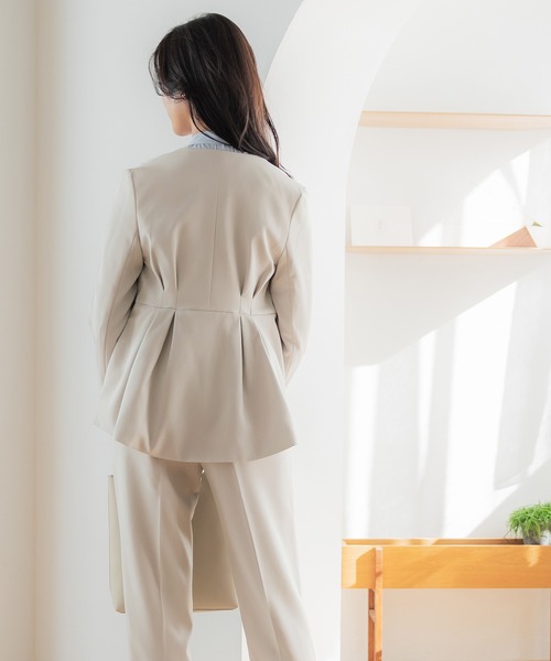 「coca(coca)」 ジャケット M ライトベージュ レディース_画像5