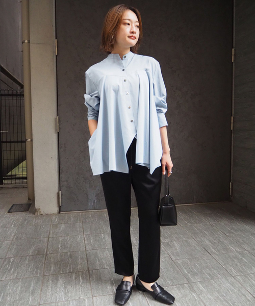 「qualite」 スラックス 36 セージグリーン レディース_画像7
