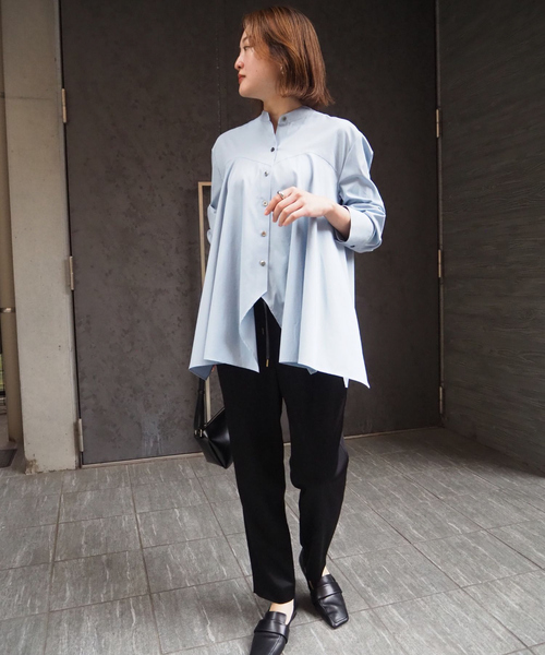 「qualite」 スラックス 36 セージグリーン レディース_画像8