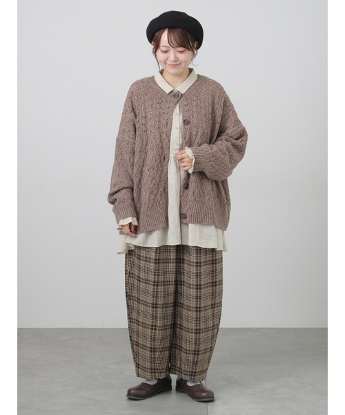 Samansa Mos2（サマンサモスモス） チュニック 「Cross×Linen