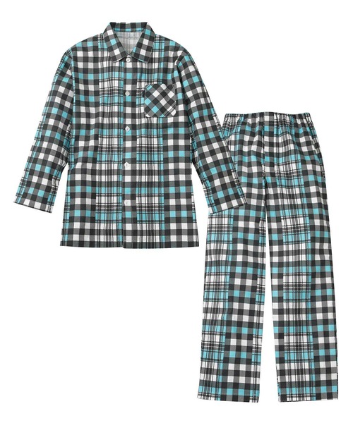 ルームウェア パジャマ 綿100 チェック柄 ルームウェア M Lサイズ Zozotown 通販 Paypayモール