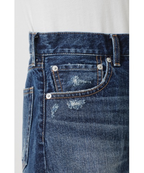 デニムブルー カットオフショートパンツ AZUL BY MOUSSY ジーンズ デニム デニムパンツ CUTOFF DENIM