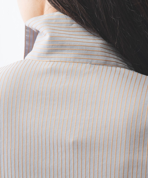 NARACAMICIE（ナラカミーチェ） ブラウス シャツ ストレッチストライプ