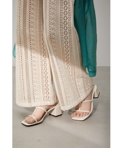 AZUL BY MOUSSY サンダル T-STRAP SANDALS/Tストラップサンダル