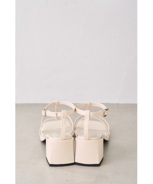 AZUL BY MOUSSY サンダル T-STRAP SANDALS/Tストラップサンダル
