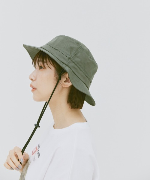 ネネット　にゃー　サファリハット flaner 帽子 ハット Safari hat / サファリハット レディース