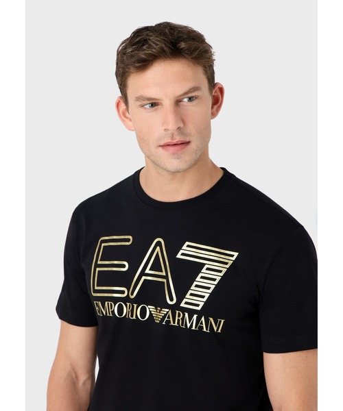 EA7 tシャツ 「エンポリオ アルマーニ EA7」Logo Series 半袖Tシャツ