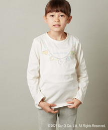 a.v.v tシャツ 「100-140」「すみっコぐらし」ネックレス風長袖