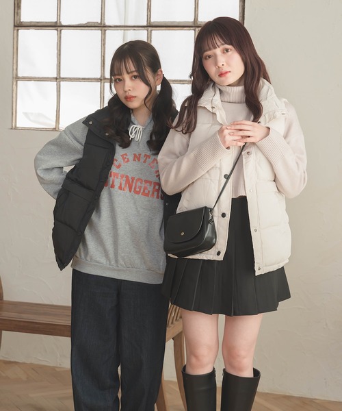 ベスト ジレ ダウンライクベスト レディース Cham. ベスト ジレ ダウンライクベスト レディース : ZOZOTOWN