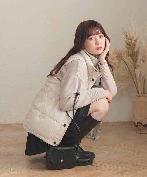 ベスト ジレ ダウンライクベスト レディース Cham. ベスト ジレ ダウンライクベスト レディース : ZOZOTOWN