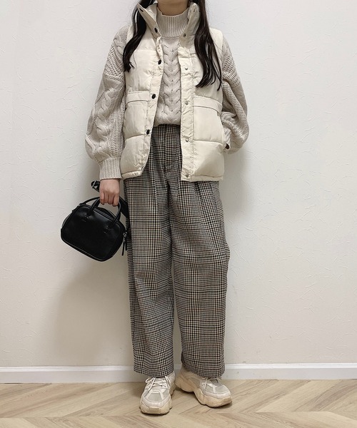 ベスト ジレ ダウンライクベスト レディース Cham. ベスト ジレ ダウンライクベスト レディース : ZOZOTOWN