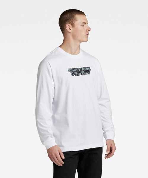 G-STAR RAW tシャツ EIGHTY NINE GRAPHIC LOOSE T-SHIRT