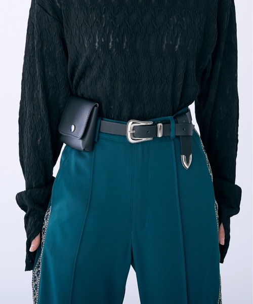 Ellno Loset（エルノロゼット） ベルト ポーチツキウエスタンベルト
