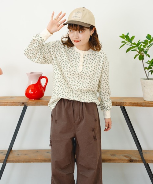 tシャツ 「eLur」フラワーサーマルT レディース eLur tシャツ 「eLur」フラワーサーマルT レディース : ZOZOTOWN
