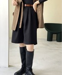 スラックス パンツ ゆるっと上品。大人映えする...の詳細画像5