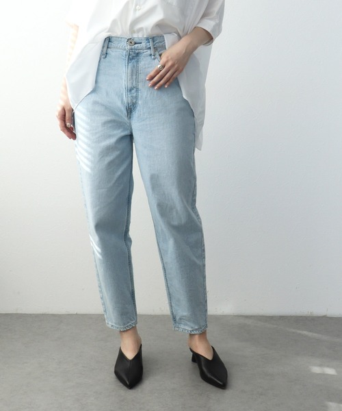 【美品✨upper hights✨25 L】ワイド ハイウエスト デニム パンツ セール】upper hights/THE GARNET ハイライズワイドテーパード