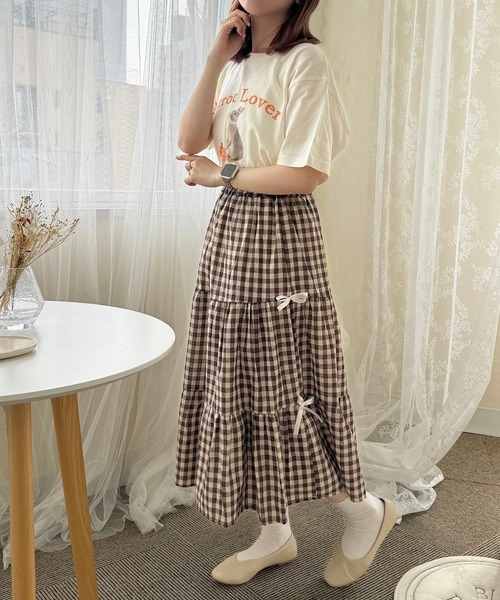tシャツ 半袖 うさぎプリント半袖Tシャツ レディース : ZOZOTOWN Yahoo
