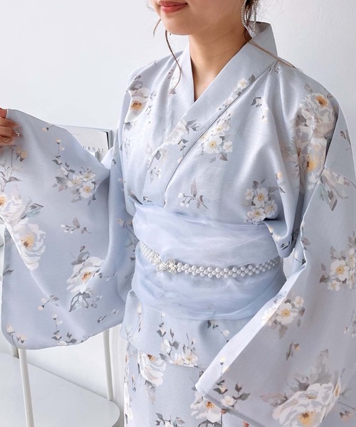 AS KNOW AS（アズノゥアズ） 浴衣帯飾り パール帯ベルト 「WEB限定
