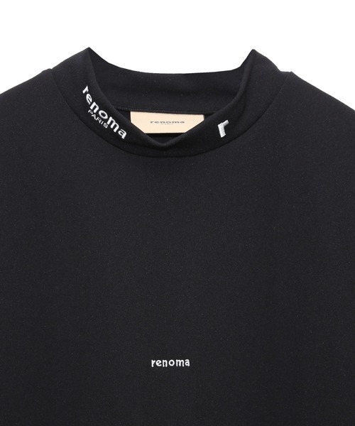 renoma PARIS tシャツ DRY DOUBLE MOCK NECK S/S メンズ