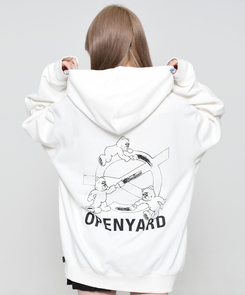パーカー 「OY/オーワイ」 PAINTING ODOLLY HOODIE/ペインティングオードリーパーカー レディース メンズ OY パーカー 「OY/オーワイ」 PAINTING ODOLLY HOODIE/ペイン