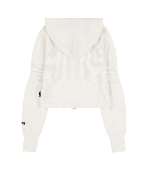 カーディガン NASTY FANCY CLUB／ HIKER ニット フードジップ レディース FANCY CLUB カーディガン NASTY CLUB／ HIKER ニット フード