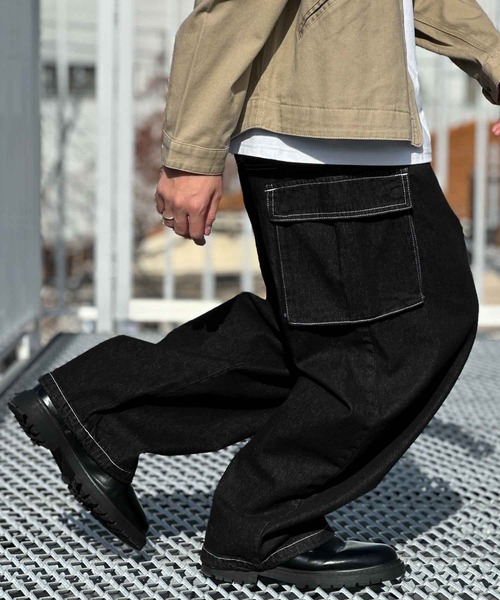 VERRI 04AW ボンテージカーゴパンツ HelmutLang BUFFALO BOBS カーゴパンツ ESERCITO-CRAGO(エジルチト カーゴ