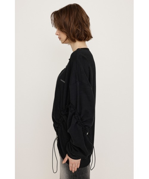 トレーナー スウェット ドローストリングスウェットトップス レディース SLY トレーナー スウェット DRAWSTRING SW TOPS ドロー