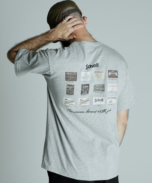 Schott N.Y.C tシャツ Schott/ショット/T-SHIRT ARCHIVE TAG