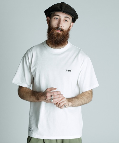 Schott ショット T-SHIRT ARCHIVE TAGアーカイブタグ半袖Tシャツ T-SHIRT ARCHIVE TAG/アーカイブタグ Tシャツ | Schott