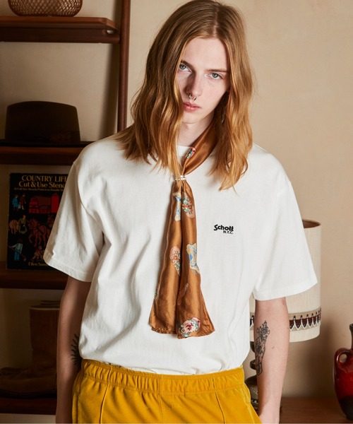Schott ショット T-SHIRT ARCHIVE TAGアーカイブタグ半袖Tシャツ T-SHIRT ARCHIVE TAG/アーカイブタグ Tシャツ | Schott