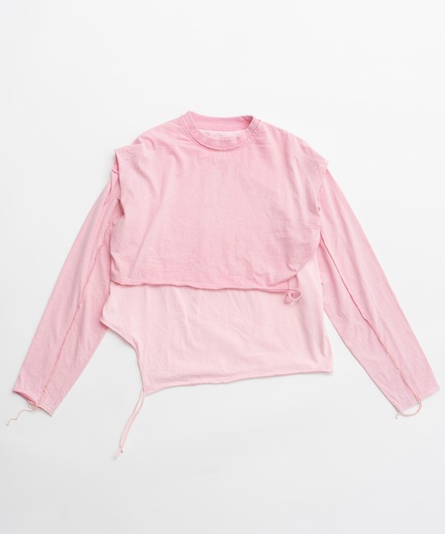 PRANK PROJECT tシャツ レイヤードロングスリーブTEE / Layered