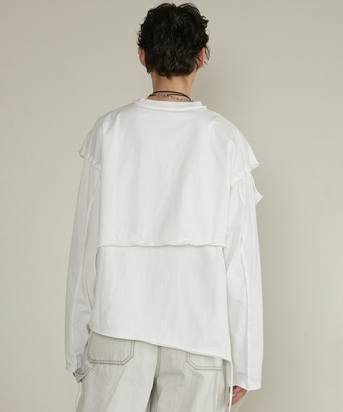 トップス prank.project layered long sleeve TEE PRANK PROJECT tシャツ レイヤードロングスリーブTEE / Layered