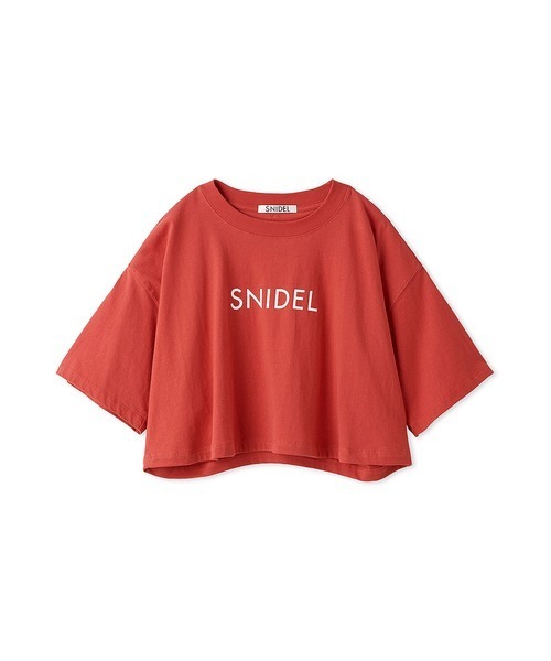 tシャツ SNIDELロゴTシャツ レディース