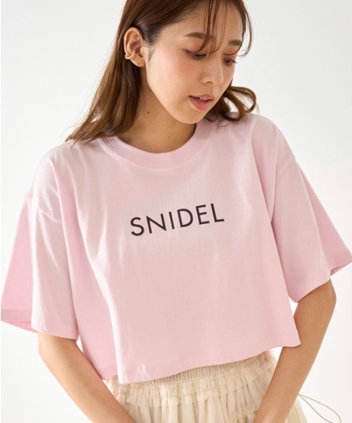 tシャツ SNIDELロゴTシャツ レディース SNIDEL tシャツ SNIDELロゴTシャツ レディース : ZOZOTOWN Yahoo