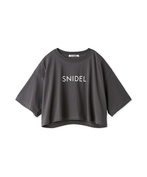SNIDEL（スナイデル） tシャツ SNIDELロゴTシャツ レディース