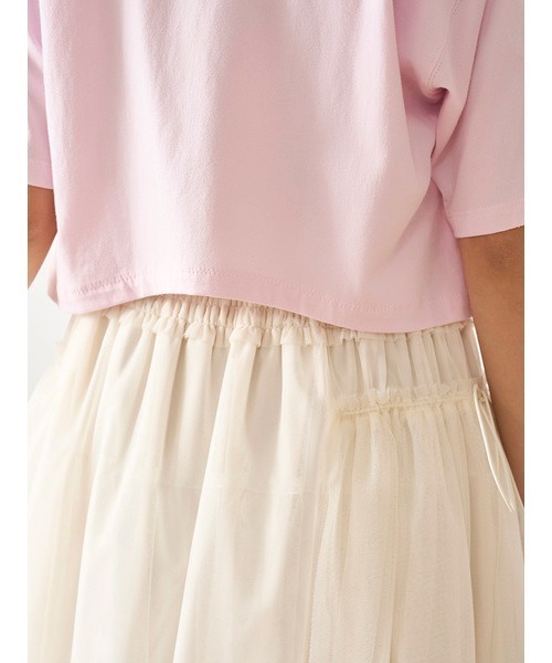 SNIDEL（スナイデル） tシャツ 半袖 SNIDELロゴTシャツ レディース