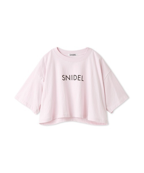 tシャツ SNIDELロゴTシャツ レディース SNIDEL tシャツ SNIDELロゴTシャツ レディース : ZOZOTOWN Yahoo