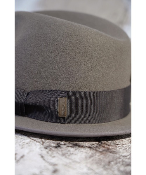 ミスターファットマン　ハット　L　グレー　ウール100 Mr.FATMAN 「MRFATMAN」 ハット L グレー メンズ : ZOZOTOWN Yahoo!店