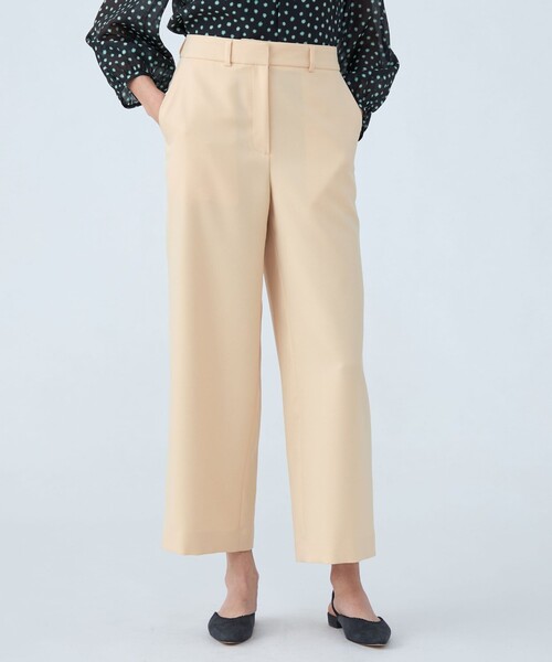 Ballsey セミワイドパンツ　新品超美品未開封 Ballsey パンツ パウダリーストレッチツイル セミワイドパンツ