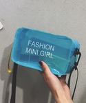 ショルダーバッグ バッグ クリアバッグ レタリ...の詳細画像4
