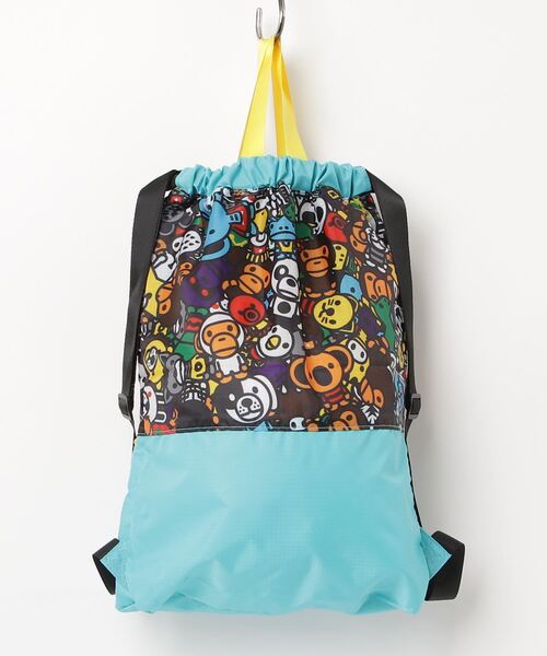 A BATHING APE リュック BABY MILO GAME PATTERN DAYPACK キッズ