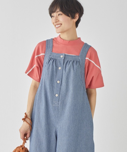 KRIFF MAYER Lady's Collection サロペット オーバーオール 「着脱簡単