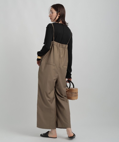 サロペット・オーバーオール・オールインワン cft.widesuspenders colorstitchsalopette セール】【低身長向けサイズあり】ダブルストラップ