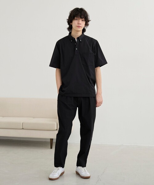 DESCENTE PAUSE 大人気ポロシャツ 吸水速乾 UV ストレッチ DESCENTE デサント 半袖 ポロシャツ メンズ MOVESPORT SUNSCREEN