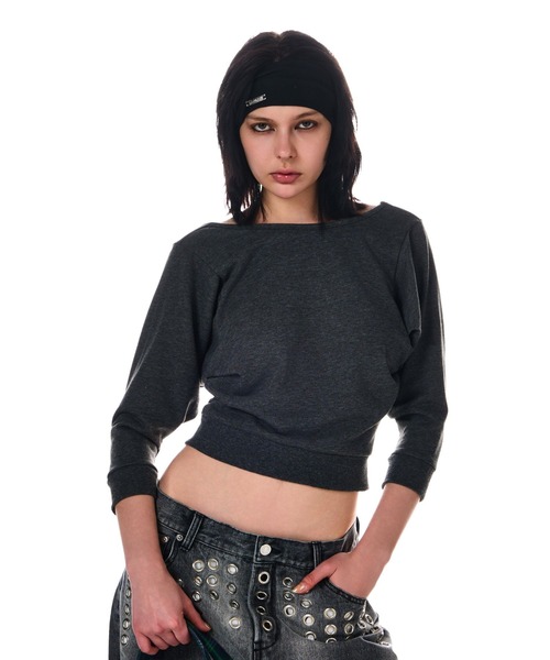 BEEDEN スウェット BEEDEN トレーナー スウェット RHINESTONE LOGO PARKER