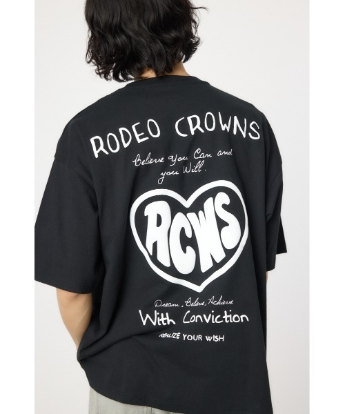 RODEO CROWNS WIDE BOWL tシャツ ハートフルハッポウTシャツ