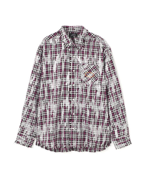 【ゆゆゆ】AFB SPANGLE SS SHIRTS　シャツ AFB シャツ SPANGLE SS SHIRTS メンズ : ZOZOTOWN Yahoo!店