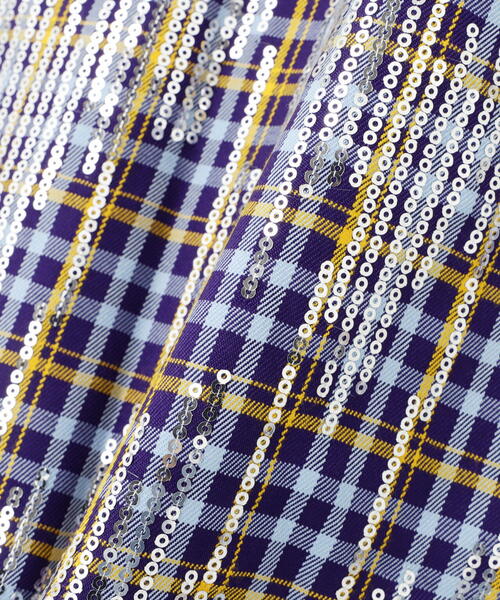 AFB（エーエフビー） シャツ AFB/エーエフビー/SPANGLE SHIRTS メンズ